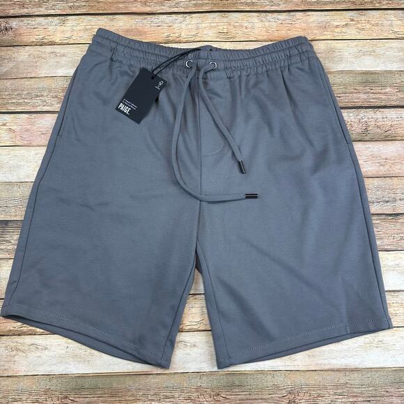 Men's Paige Bodhi Shorts Faded Steel Grey Size: S - Picture 1 of 8